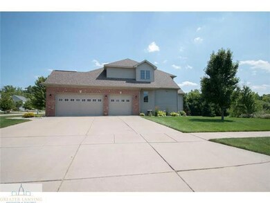Exterior Side, 3 Car Garage