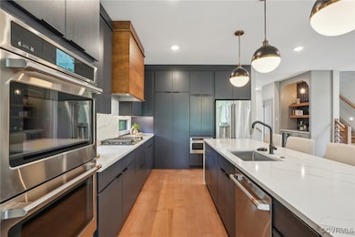 All GE Cafe Stainless Steel Appliances & Quartz Co