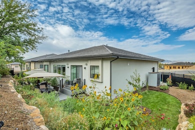 Back of home and yard