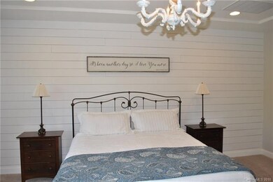 Master BR - Shiplap Accent Wall