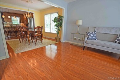 Open flow from dining room to the remodeled kitche