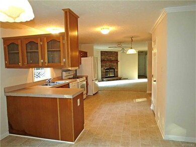 KITCHEN, VIEW FROM DINING AREA