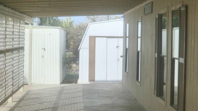 FULL LENGTH COVERED FRONT PATIO