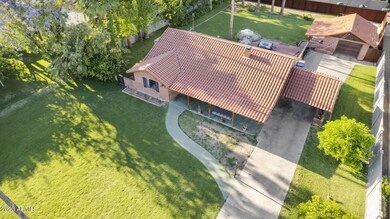 Approximately half acre irrigated lot