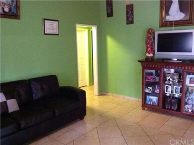 View of the living room for the front unit.