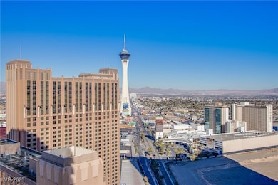 View of city with mountains