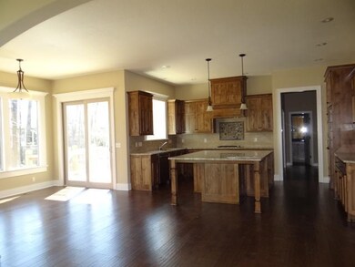 Kitchen with Huge Center Island