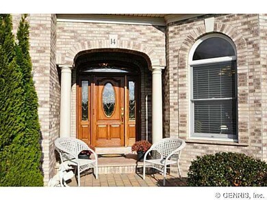 Exterior Front. Front entrance to 14 Bentbrook.