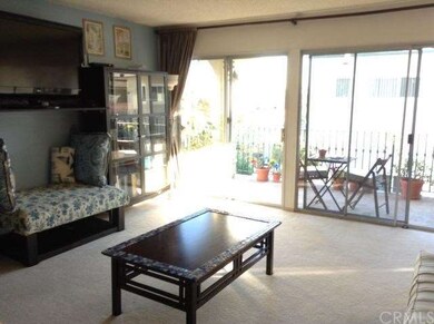 Living room with balcony