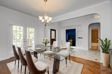 Elegant dining area