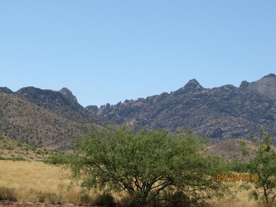 Zoomed view to west
