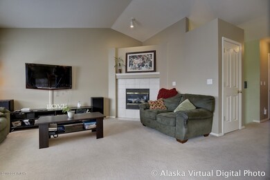 Living Room, Gas Fire Place