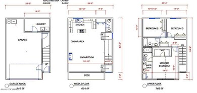 E 22nd Duplex Floor Plan