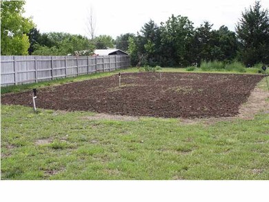 Great garden spot that features irrigation.