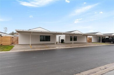 Rear View with Carport