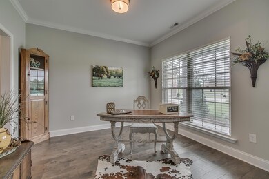 Flexible downstairs room.