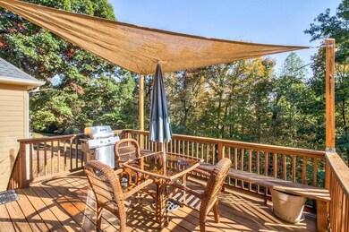 After a long day, sit out on your own private, peaceful patio and enjoy the view.