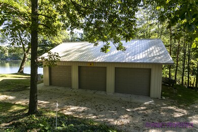 Lake Front Log Home For Sale 2 Acres