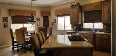 Double cabinets under island