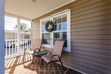 Balcony with a porch