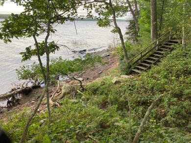 stairs to shore