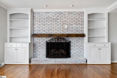 Cozy updated fireplace