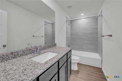 Full bathroom for the household and guests.