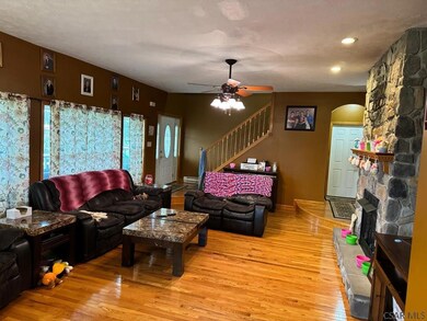Living Room with Hardwoods