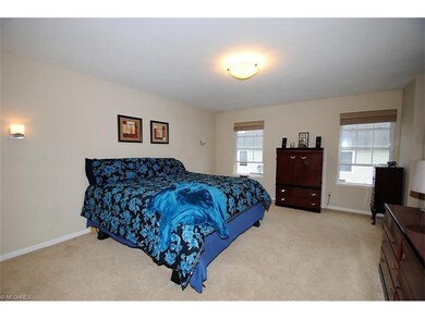 Large master bedroom with master en suite and walk