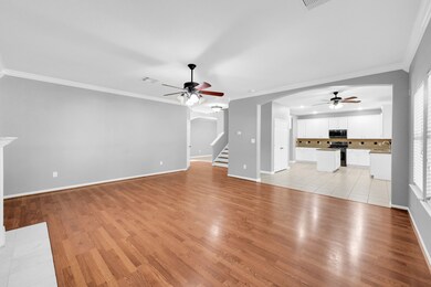 Huge living room.