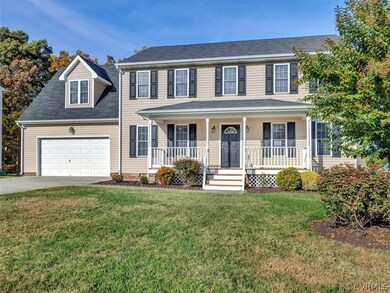 FRONT ELEVATION FRESHLY MULCHED.