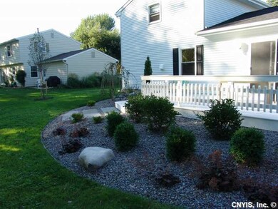 Landscaping. Beautiful backyard