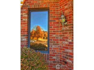 Beautiful brick shining with seasonal color.