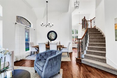 Stairs. Formal Dining. Hardwood floors.