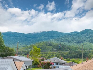 Mountain views from front porch