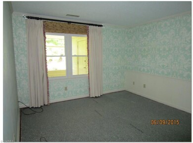 MASTER BEDROOM w/ private bath.