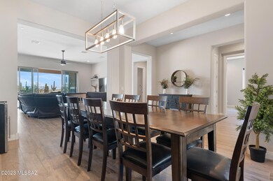 Dining room, looking into living room