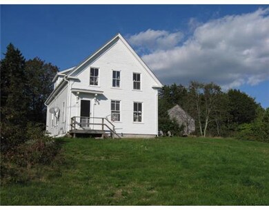 Exterior Front. Classic Maine...