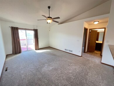 Great Room with Vaulted Decorative Display