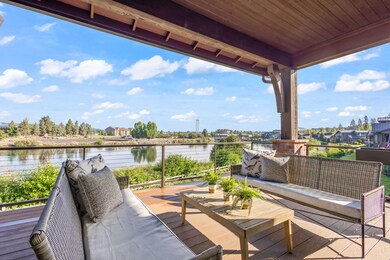 River view from upper patio