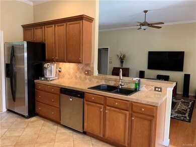 Kitchen with Ceramic Tile Floor, Upgraded Cabinets