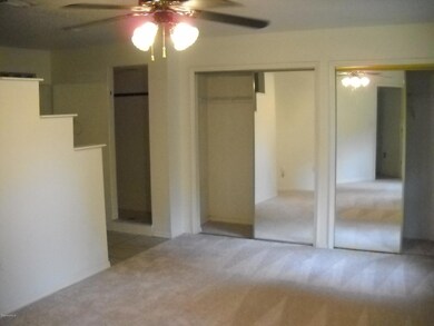 Master bedroom with new carpet