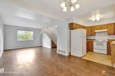 Dining and kitchen area