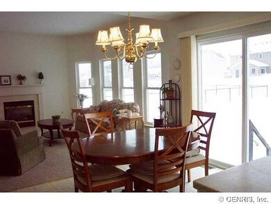 Great Room. Slider  in eating area, Great room wit