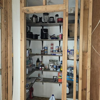 Pantry off of the kitchen