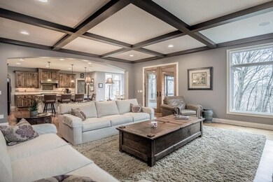 Grand open floor plan.