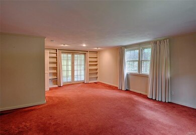 Large dining room accommodates a table - with all 