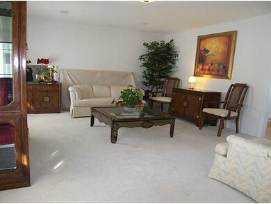 Living Room Spacious living room is light, bright,