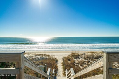 Beautiful beach steps away