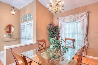 The dining room is the perfect size!